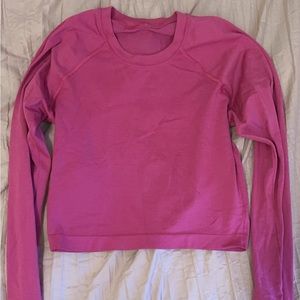 Pink lulu cropped swiftly